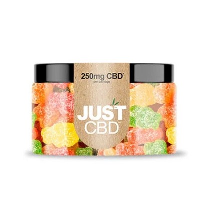 JustCBD Ursos Azedos 250 mg - 3000 mg CBD