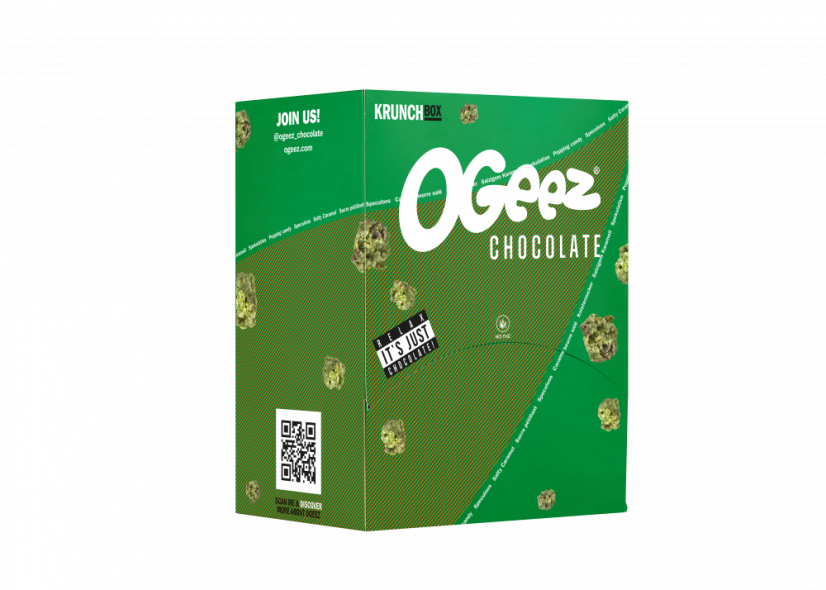 OGeez® クランチボックス、3フレーバー x 25個