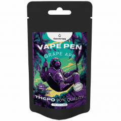 Canntropy THCPO Vape descartável Pen Grape Ape, qualidade THCPO 90%, 1ml
