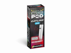 Czech CBD - CATline Vape Pen disPOD Cherry, 10% HHCPO, 1 ml - Contenido de THC inferior al 0,2%