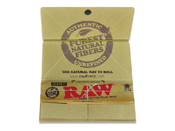 RAW-papier Classic Artesano Kingsize Slim + tips - DOOS, 15 st