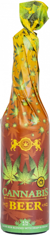 Kanapių alus (330 ml) – Rankomis apvyniota rasta – Kartoninė dėžutė (24 buteliai)