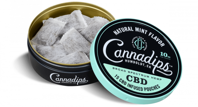 Cannadips Natuurlijke Munt 150 mg CBD