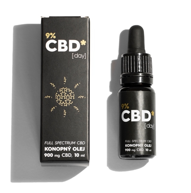 CBD Star Olej konopny CBD DZIEŃ 10%, 10 ml, 1000 mg