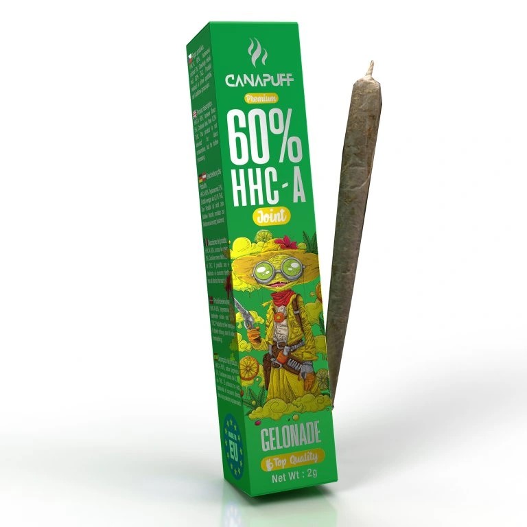 CanaPuff HHCA Preroll Gelonade, HHCA 60%, 2 g