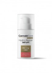 CannabiGold Sérum hidratante renovador para peles sensíveis com CBD 150 mg, 30 ml