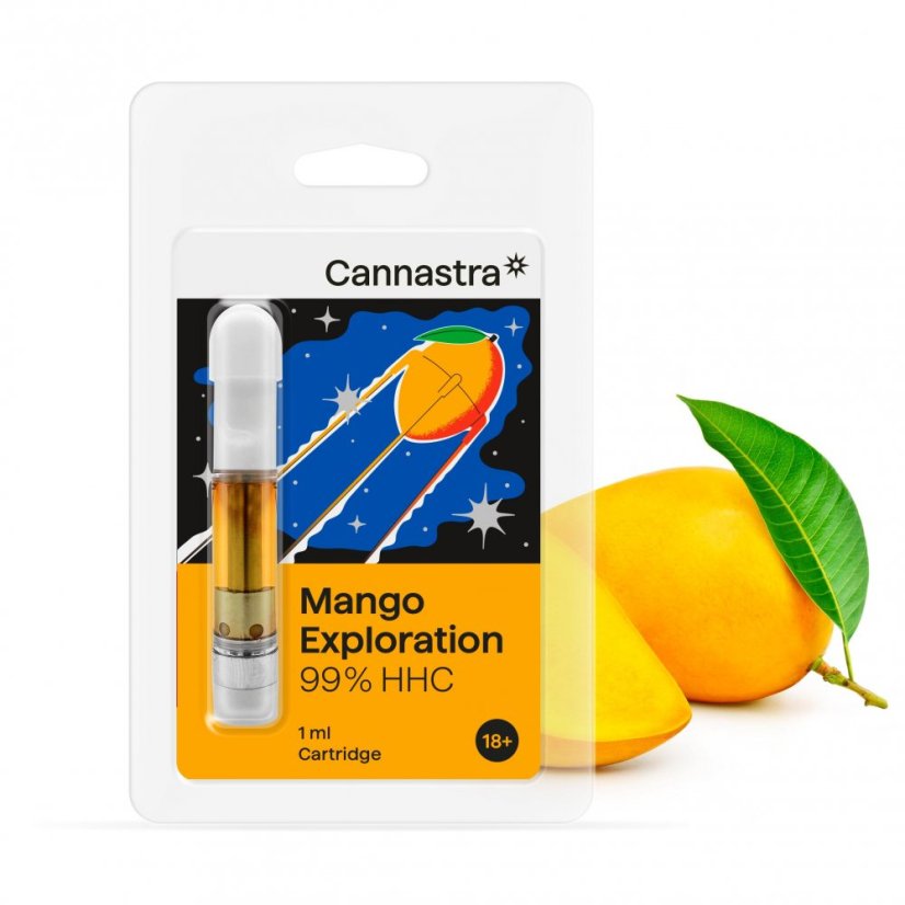 Cannastra Eksplorasi Mangga Kartrid HHC, 99%, 1 ml