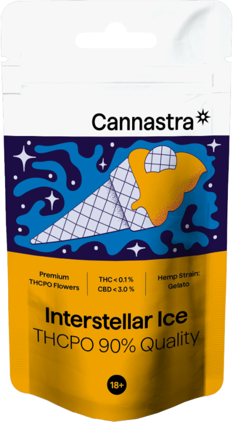 Cannastra THCPO lilleline tähtedevaheline jää, THCPO 90% kvaliteet, 1g - 100g