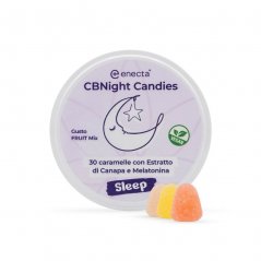 Enecta CBNight Gummies 30 pz, 150 mg CBD, 4,5 mg melatonina, 60 g