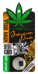 Euphoria CBD Hash 9% Giấc mơ Jamaica 1 g