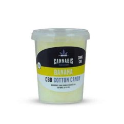Cannabis Bakehouse CBD Suikerspin - Banaan, 20 mg CBD