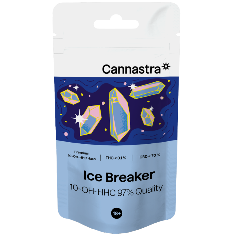 Cannastra 10-OH-HHC Hash Ice Breaker jakość 90%, 1 g - 100 g