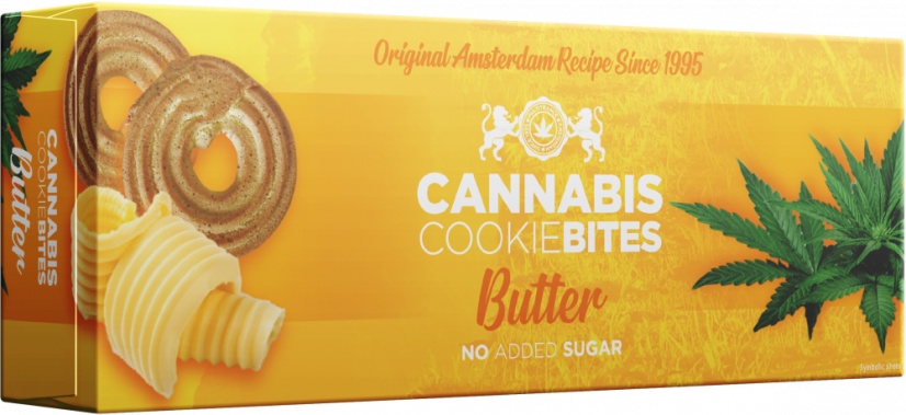 Cannabis Butter Cookie Bites - Kartuna (12-il kaxxa)