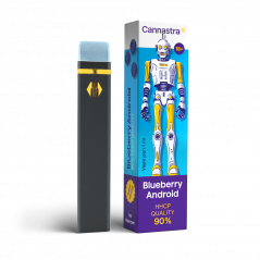 Cannastra HHCP Vape Pen Blueberry Android, calidad HHCP 90%, 1 ml