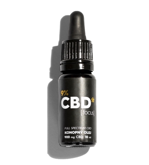 CBD Star Huile de chanvre CBD FOCUS 10%, 10 ml, 1000 mg