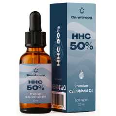 Canntropy HHC Premium Cannabinoidöl – 50 % HHC, 500 mg/ml, 10 ml