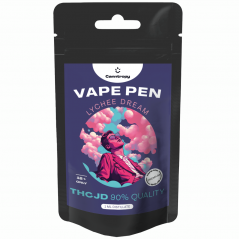 Canntropy THCJD Vape Pen Lychee Dream, THCJD 90% kvalitete, 1 ml