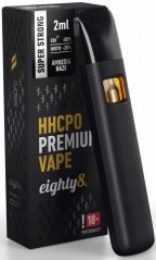 Eighty8 HHCPO Vape Pen Super Strong Premium minnisleysi, 20% HHCPO, 2 ml