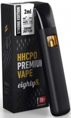 Eighty8 HHCPO Vape Pen Strong Premium Cherry Zkittles, 10% HHCPO, 2 მლ