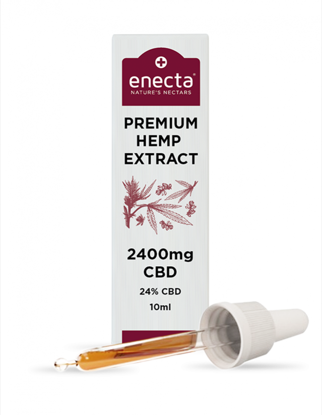 Enecta CBD Żejt tal-qanneb 24%, 2400 mg, 10 ml