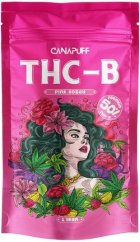 CanaPuff THCB Flores Rosa Rozay, 50% THCB, 1 g - 5 g
