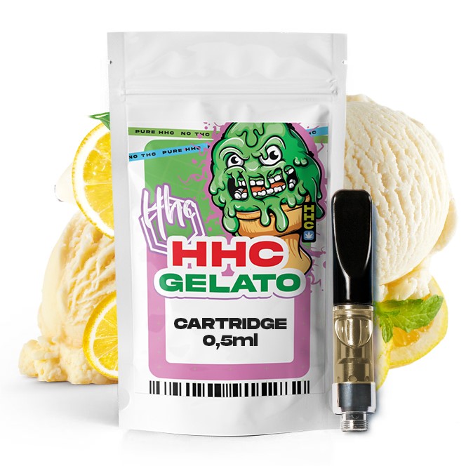 Czech CBD HHC kassett Gelato, 94 %, 0,5 Jr