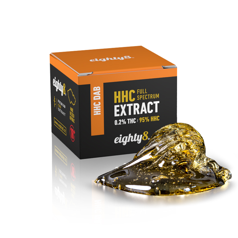 Eighty8 - HHC-extract DAB, 95% HHC, 1g