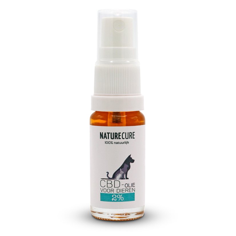 Nature Cure CBD Aceite de salmón para animales 2%, 10 ml, 200 mg