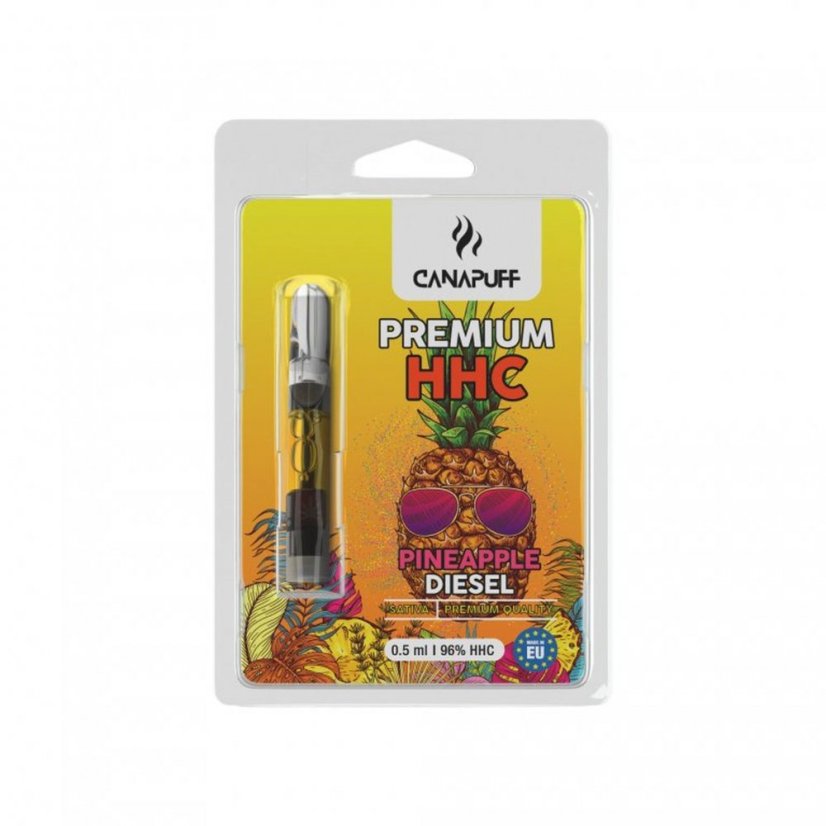 CanaPuff - Φυσίγγιο DIESEL PINEAPPLE - HHC 96%, 0,5 ml