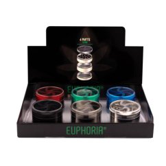 Euphoria Metaalslijpers Whirl 52 mm - 4 delen (6 stuks/DOOS)