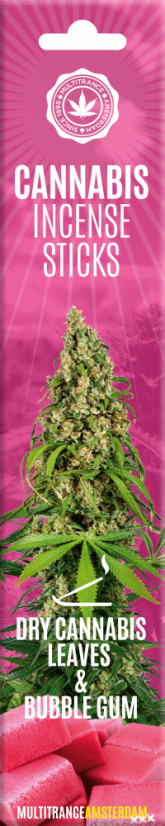 Kadzidełka Cannabis Dry Cannabis & Bubblegum - Karton (6 opakowań)