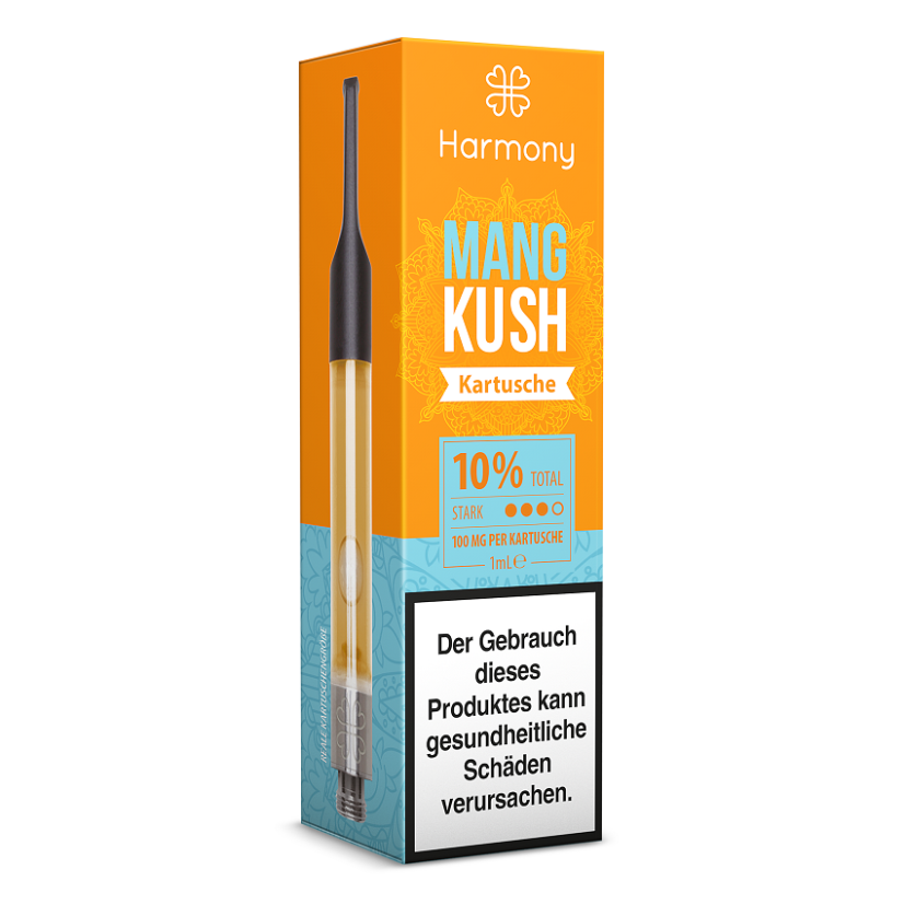 Harmony CBD Pen - Mango Kush patron - 100 mg CBD, 1 ml