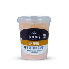 Cannabis Bakehouse CBD Algodón de azúcar - Naranja, 20 mg CBD