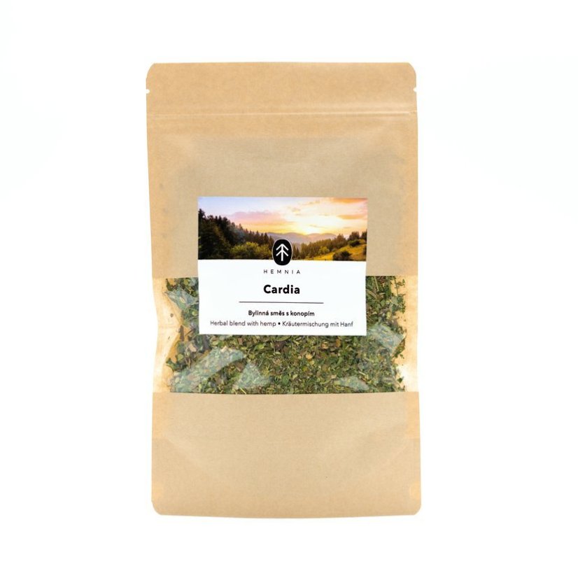 Hemnia CARDIA - 血圧を下げる大麻入りハーブ混合物 50g / CANATURA WHOLESALE