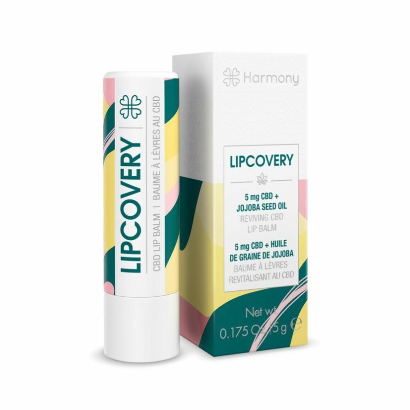 Harmony Lipcovery läppbalsam, 5 g, CBD 5 mg