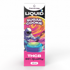 Cannatropy THCB Liquid Sugar Cookie, THCB 95% kakovosti, 10 ml