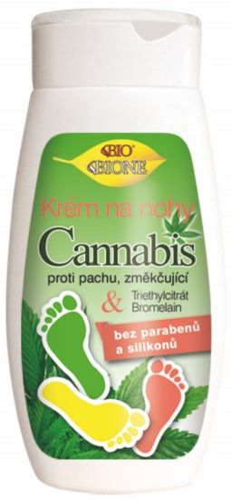 Bione Crema pentru picioare cu cannabis, 260 ml