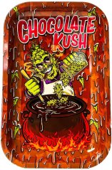 Best Buds Chocolate Kush metallist rullimisalus, keskmine, 17x28 cm