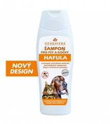Herbavera Champú Hafula para perros y gatos 250ml - paquete de 8 piezas