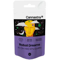 Cannastra 10-OH-HHC Flower Robot Dreams 97 % qualité, 1 g - 100 g